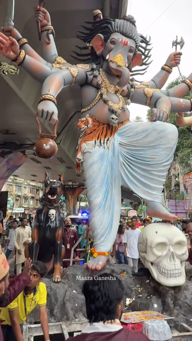Mumbai Ganpati Aagman 15 August 2025