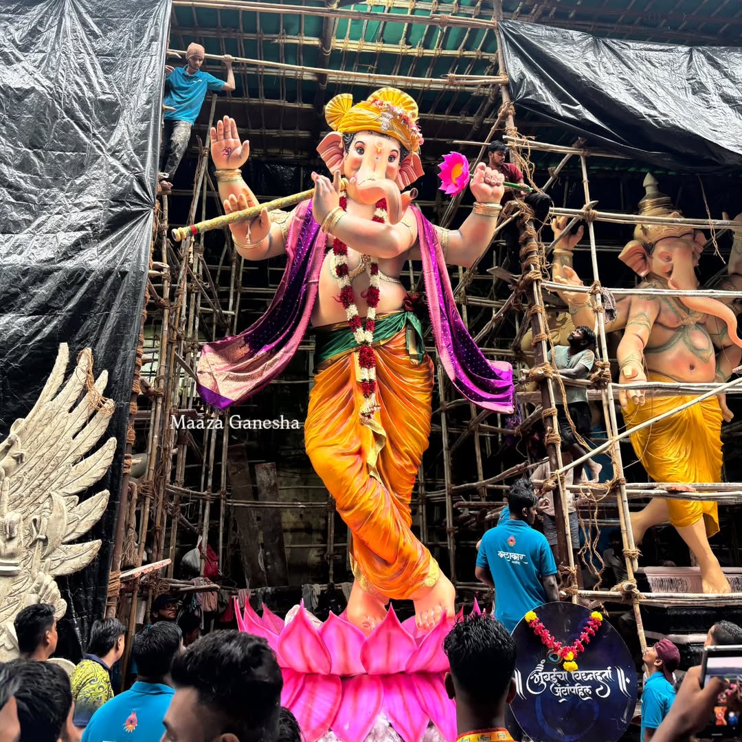 Mumbai Ganpati Aagman 15 August 2025