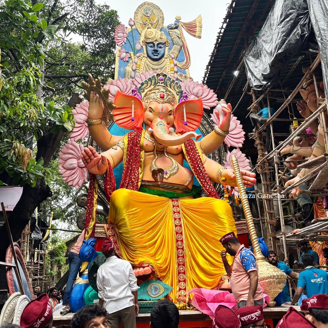 Mumbai Ganpati Aagman 15 August 2025