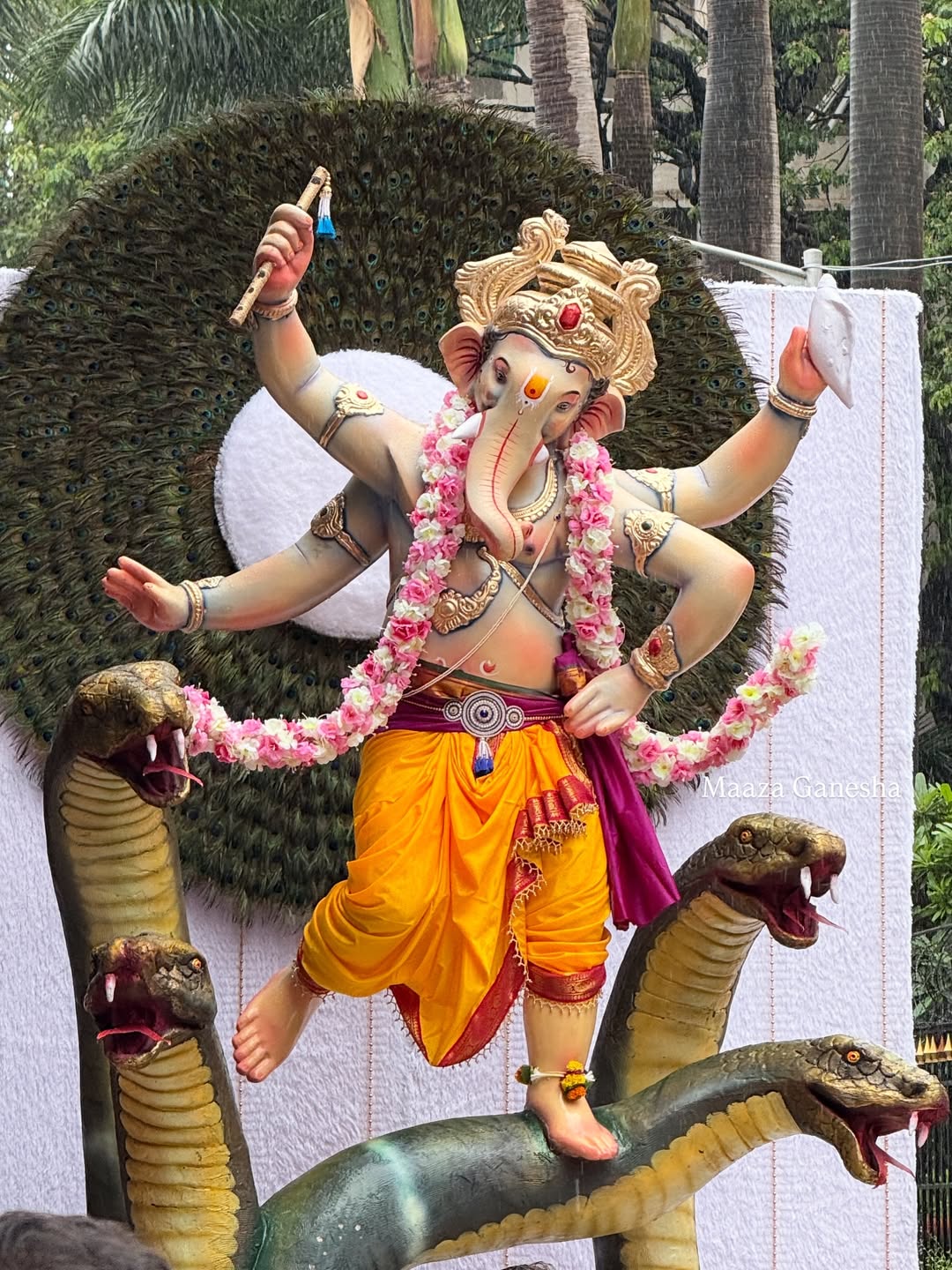 Mumbai Ganpati Aagman 15 August 2025