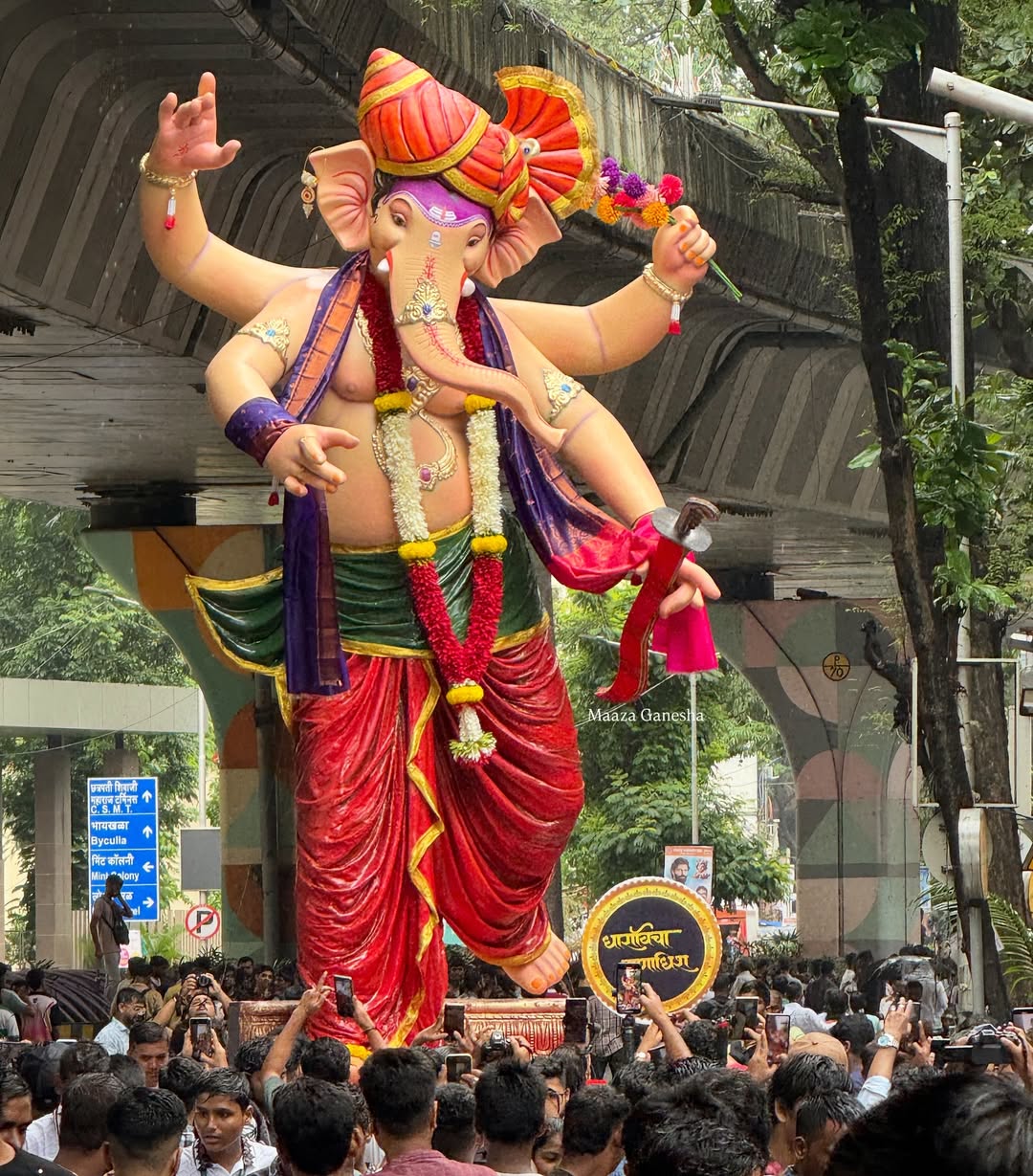 Mumbai Ganpati Aagman 15 August 2025