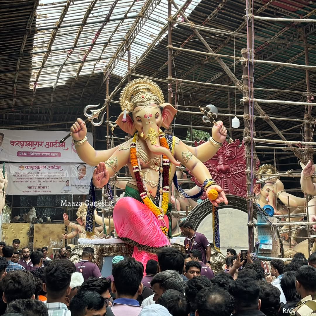 Mumbai Ganpati Aagman 15 August 2025