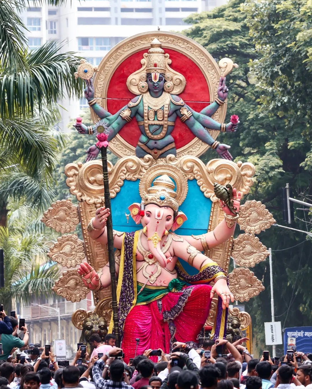 Mumbai Ganpati Bappa Aagman Sohala 2025