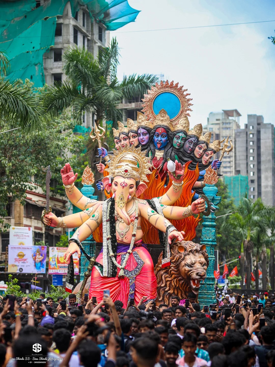 Mumbai Ganpati Bappa Aagman Sohala 2025