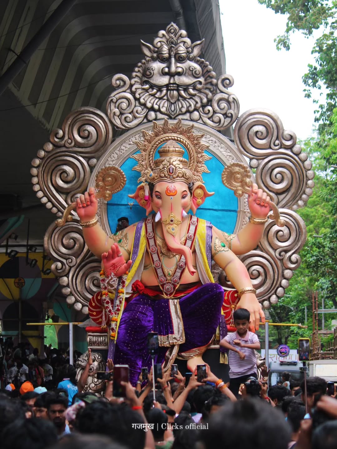 Mumbai Ganpati Bappa Aagman Sohala 2025