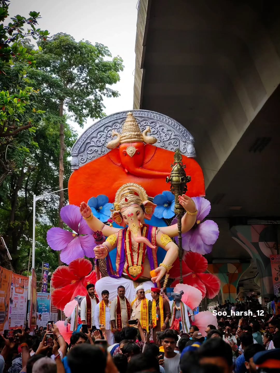Mumbai Ganpati Bappa Aagman Sohala 2025