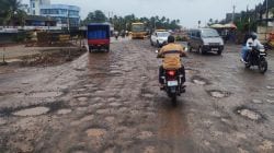 मुंबई-गोवा महामार्गासाठी पत्रकार परिषदेचे निवळी येथे आंदोलन