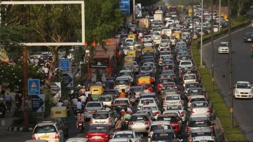 Mumbai Traffic ganesh chaturthi 2025