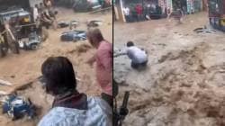 डोळ्यांदेखत वाहून गेल्या गाड्या, लोकांची पळापळ अन्…; मुंब्र्यात पावसाचा कहर, धडकी भरवणारा VIDEO