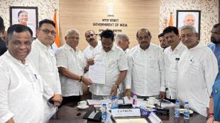 MLA Sudhir Gadgil's demand to C. R. Patil to implement Namami Krishna scheme