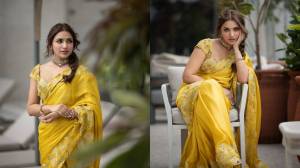 Photos : ‘वेड’फेम अभिनेत्रीचा पिवळ्या रंगाच्या साडीमध्ये मनमोहक अंदाज; फोटो पाहून चाहते घायाळ