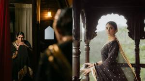 Photos: काळ्या पारंपरिक साडीत रिंकू राजगुरू; सोनेरी दागिने, सौम्य मेकअपने खुललं नैसर्गिक सौंदर्य