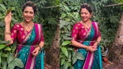 Photos : गुलाबी ब्लाऊज, मोरपंखी साडी; दीपाली पानसरेचे पारंपरिक पोशाखातले ‘हे’ फोटो पाहिलेत का?