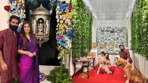 शिवतीर्थावरील गणेशोत्सवात अमित ठाकरे व मिताली ठाकरे यांच्या पारंपरिक लूकची चर्चा