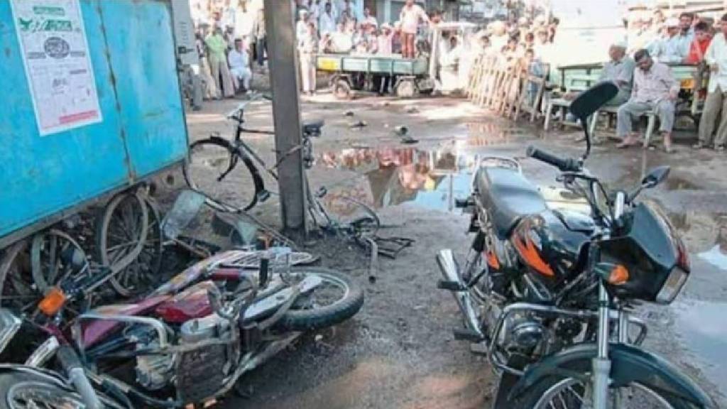 Police near 2008 malegaon blast site negligent fail to stop blast