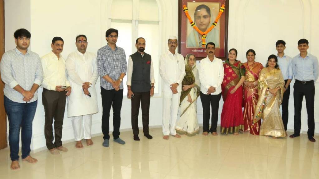 shambhuraj desai moved into the government bungalow Meghdoot