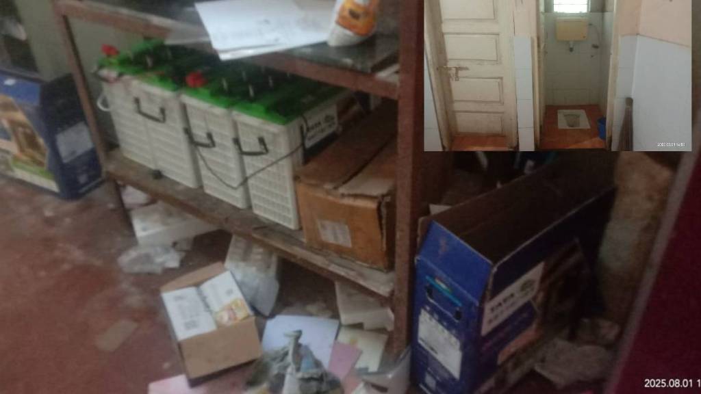 vasai tehsil Office toilets are in bad condition