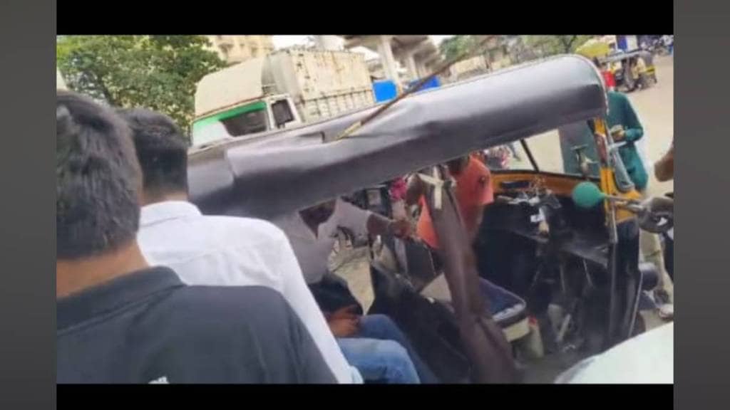bhiwandi Metro route drivers face double dilemma metro construction overhead and pothole on roads