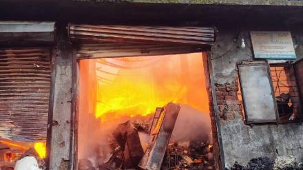 massive fire broke out at factory in Pelhar Wakan Pada Nalasopara east