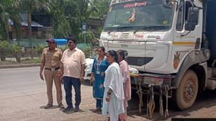 teams deployed on mumbai ahmedabad highway to stop debris vehicles entering vasai virar
