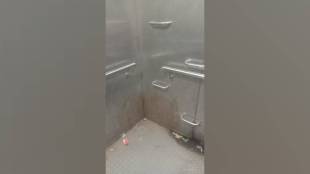elevators installed at vasai railway station become unclean