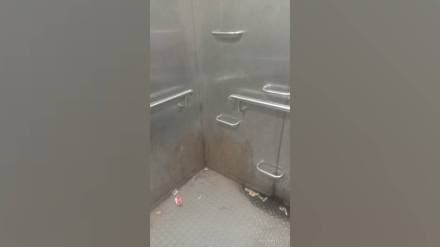 elevators installed at vasai railway station become unclean