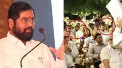 Eknath Shinde : “काँग्रेसने त्यांना त्यांची जागा दाखवली”, काँग्रेसच्या बैठकीतील फोटोवरून एकनाथ शिंदेंची उद्धव ठाकरेंवर टीका