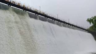 uran rain stop ransai dam overflow decreased it will affect urans future water supply and causing water crisis