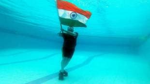 nagpur on Independence day constable Praveen akhre showcased patriotism and strength through remarkable adventure