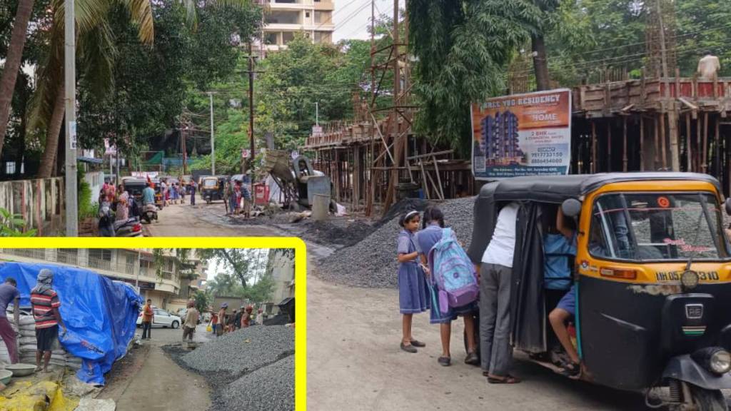 Ambarnath redevelopment, Suryodaya Society construction, Ambarnath road blockage,