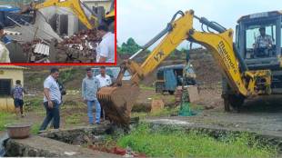 illegal construction Kalyan, Dombivli unauthorized buildings, Indiranagar Titwala chawls demolition, land mafia crackdown, Kalyan Dombivli municipal action,