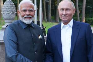 Pm Narendra Modi and Vladimir Putin