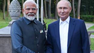Pm Narendra Modi and Vladimir Putin