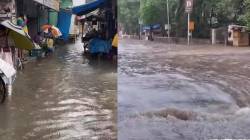 मुंबई पुन्हा जलमय होण्यास सुरुवात; अनेक भागांमध्ये पाणी साचले