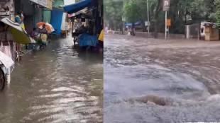 waterlogging started in Mumbai