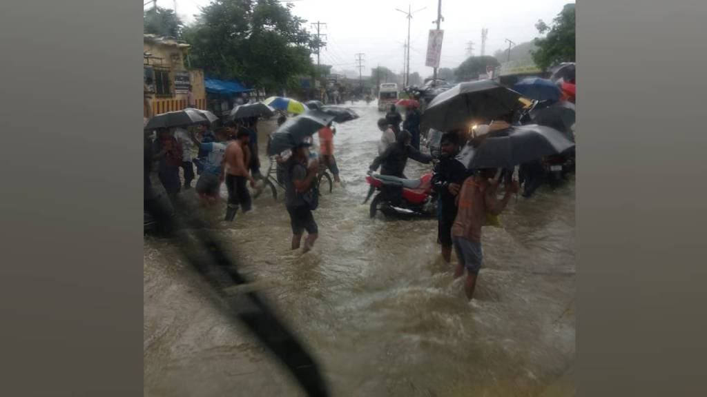 Vasai recorded 204 mm rainfall in 24 hours Vasai mandal saw highest at 219 mm