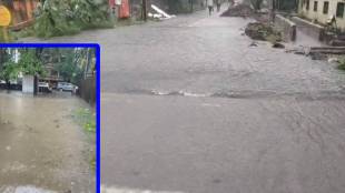 Shrikant Shinde bungalow area, Dombivli MIDC flooding, heavy rainfall Dombivli, flooded roads Dombivli, MIDC waterlogging issues,