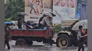 heavy rain Virar and Nalasopara citizens rely on private tractors as rains worsen existing hardships