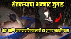 शेतकऱ्याचा भन्नाट जुगाड; वेळ आणि कष्ट वाचविण्यासाठी हा जुगाड नक्की करा; VIDEO पाहून व्हाल अवाक्