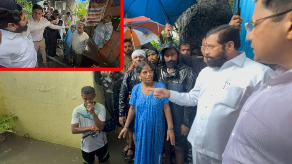 Thane rain alert, Thane flooding update, Bhanjewadi waterlogging, Thane monsoon 2025, Eknath Shinde rain response,