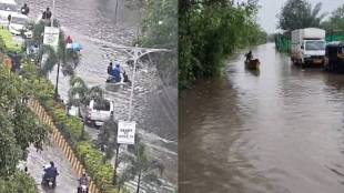 kalyan Dombivli roads flooded