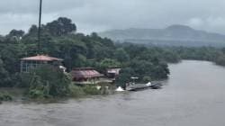 सातारा शहराची कैलास स्मशानभूमी पाण्याखाली