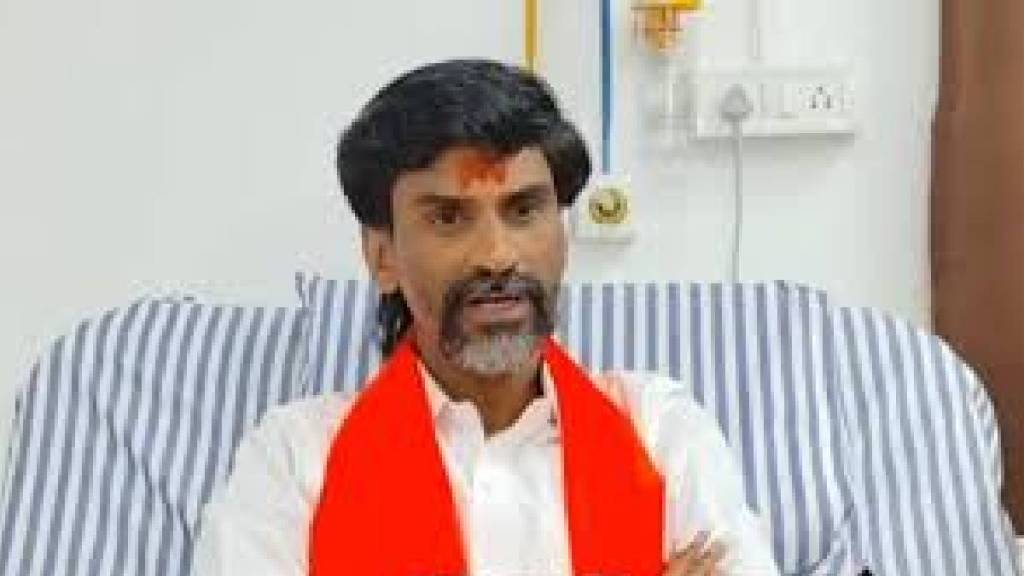 Manoj Jarange Patil hunger strike at Azad Maidan