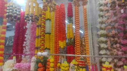 only week left for ganeshotsav ongoing rains and flooding made it difficult to citizens to leave their homes to shop