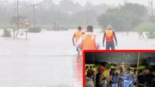 heavy rain stops in kolhapur flood risk reduces