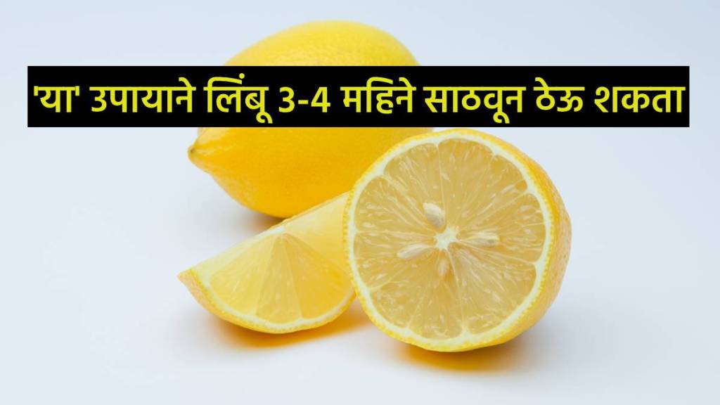 how to store lemon in fridge