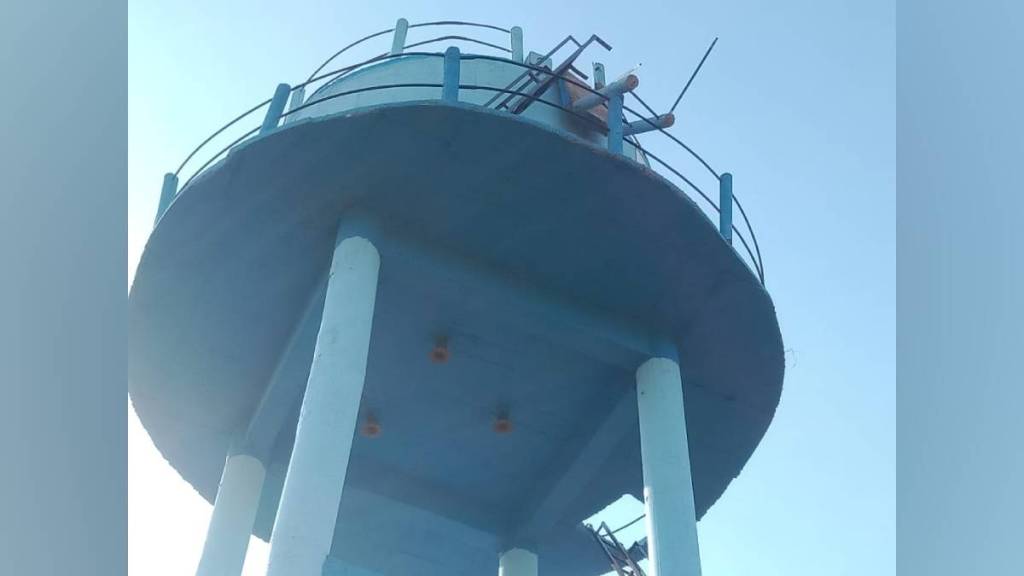 Jaljeevan Mission all three Shirsonpada water tanks in Dahanu to be demolished rebuilt