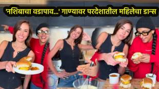 Instagram influencer ruhee dosani making vadapav with foreigner