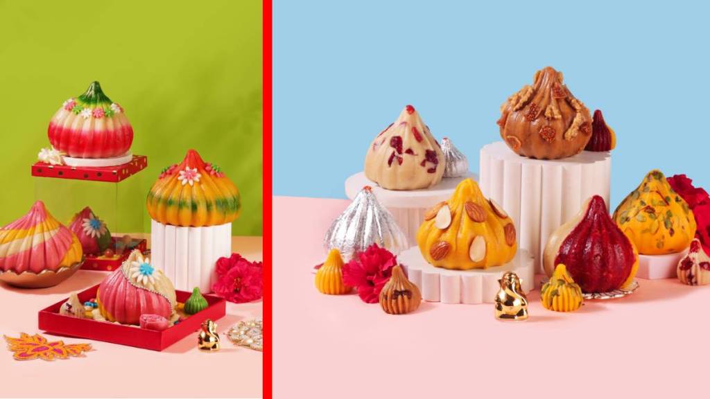 Ganesh utsav Thane, Ganesh festival decorations, modak varieties Thane, traditional modak prices, Ganesh puja supplies,
