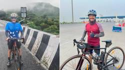 दुखापतीनंतर क्रिकेटपटू झाला सायकलस्वार